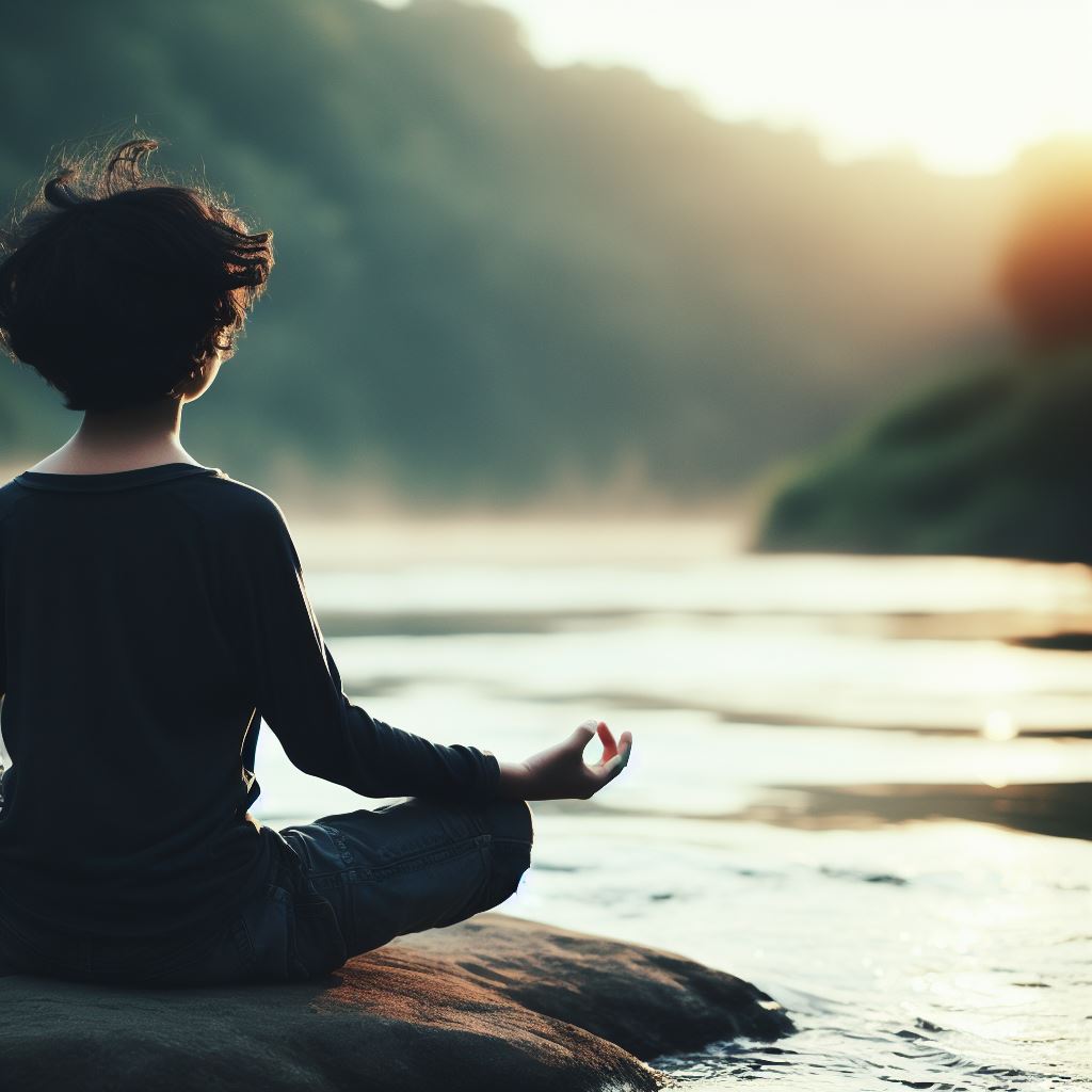 young man Meditating | Transcendental Meditation London | Meditation London